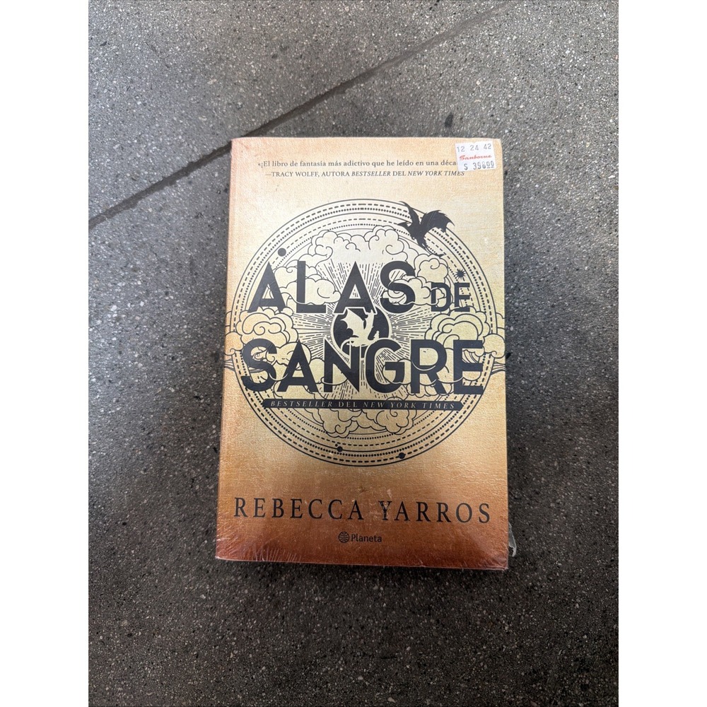 Fourth Wing Spanish Edition ALAS DE SANGRE Rebecca Yarros Paperback Book 2023